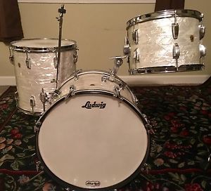 1965 Ludwig Downbeat Drum Set WMP - 13,16,22