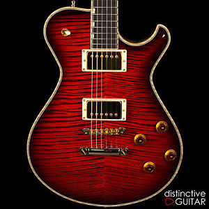 NEW KNAGGS STEVE STEVENS SIG. KENAI SSC T1 GUITAR INDIAN RED / GALAXY FINISH