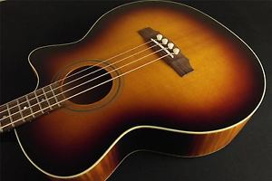 Guild Standard Series Acoustic Bass B-54CE Standard Antique Burst Deluxe Case