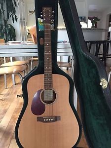"NEW" Martin DM Dreadnought Acoustic Left Handed Guitar W/ Case