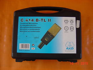 AKG 414 B-TL II ,whit elastic mount in  ORIGINAL CASE