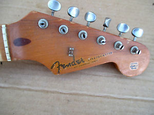 FENDER STRATOCASTER VINTAGE MAPLE NECK -- made in USA