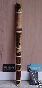 1.8 Root End Flute ZEN-Komuso-Shakuhachi / Bambus Flöte im Jinashi-Stil