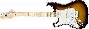 Fender Standard Stratocaster Left-Handed Maple Fingerboard Brown Sunburst
