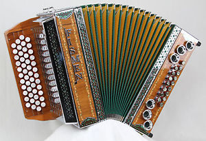 Fismen ProLine 34 Nuss Steirische Harmonika