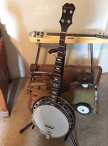 1967 Epiphone EB-88 Banjo CRAZY CLEAN Flathead