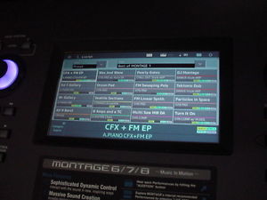 Yamaha Montage8 88-Key Synthesizer USB MIDI Keyboard Workstation w/ DSP Effects