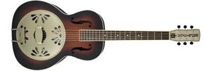 Gretsch G9241 Alligator Biscuit Round-Neck Resonator Guitar - 2-Color Sunburst