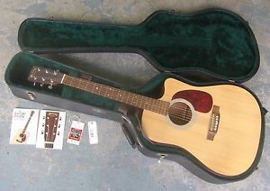 2002 Martin DC-1E Acoustic Electric Guitar w/ Original Case & Extras. Gorgeous.