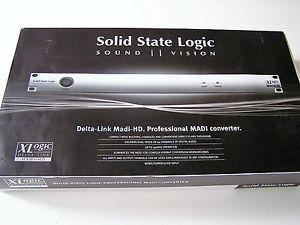 SSL Solid State Logic XLogic Delta Link MADI HD I/O Interface