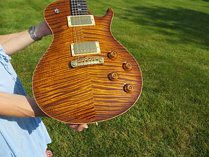 Prs Private Stock Singlecut Brazilian Neck and Fretboard McCarty Burst PRS 7 P/U