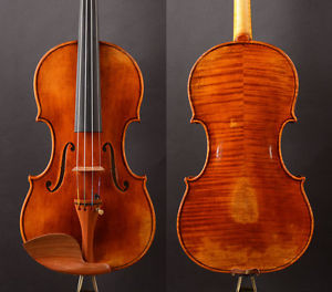 Master Violin ! Identity Copy!Guarneri del Gesu "The Cannon"1743! NO:38