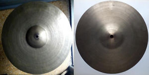 Lot 3 cymbals -2 K ZILDJIAN old + 1 vintage constantinople see description
