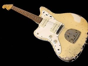 LEFTY! MJT Wildwood Jazzmaster Heavy Relic Blonde Nitro Left Hand Aged HSC 7.9lb