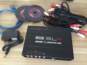 Rane SL4 Digital DSP Accelerator for Serato Dj and Scratch Live