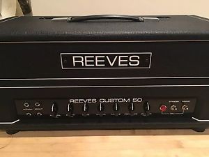 Reeves Custom 50 guitar amp (Hiwatt style)