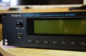 Used Tested Roland JD-990 SUPER JD Rack synthesizer sound module EMS