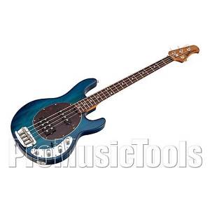 Music Man USA Stingray 4 HS PDN Neptune Blue Limited Edition Roasted Neck RW NEW