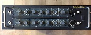 Pair of Neve 1057 Preamps in Boutique Audio Rack