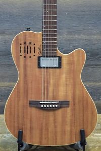 Godin A6 Ultra Koa High-Gloss "SF" Electro-Acoustic Guitar w/ Bag - #17352177