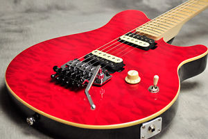 Used Sterling by MUSIC MAN Stalin / AX40 Transparent Red from JAPAN EMS