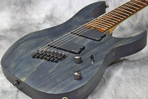 Used Ibanez / Iron Label RG-IF7 / Black Stained from JAPAN EMS