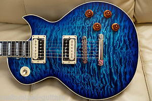 Warmoth Regal LOADED BODY: 5A Quilt Maple, Seymour Duncan Slash Les Paul Pickups