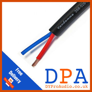 Van Damme Black Series Tour Grade 2 x 6.00mm 2 core twin-ax  100m Reel