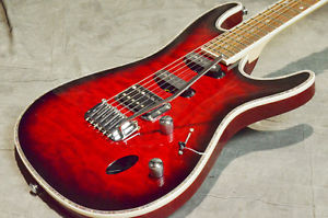 Used Ibanez Ibanez / SA360QM Transparent Red Burst from JAPAN EMS