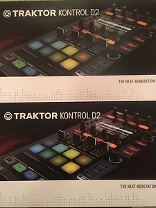 Two Native Instruments Traktor D2