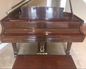 Steinway 2001 Model S Crown Jewel African Pommele Finish -- Mint Condition