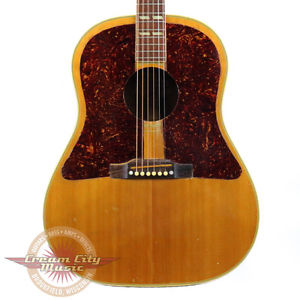 VINTAGE 1955 GIBSON COUNTRY WESTERN SOUTHERN JUMBO DREADNOUGHT ACOUSTIC GUITAR