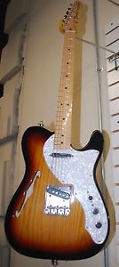 Fender '69 TELECASTER THINELINE (MADE IN MEXICO) (1998-2014) WITH HARD CASE