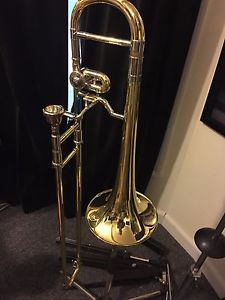 Yamaha YSL-872 Custom Series Alto Trombone with Trill Rotor YSL-872 Lacquer New!