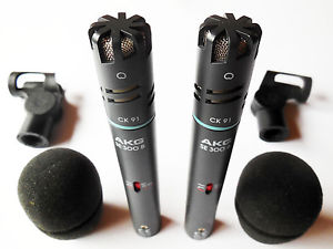 * pair AKG SE300B with cardiod CK91 capsules - SE391B -   MINT !