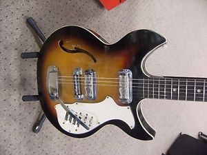 Vintage 1960's Harmony Rebel Electric Guitar FREE Shipping!!!