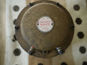 Gaumont Kalee type 379 vintage cinema compression speaker Lansing westrex BAF n3
