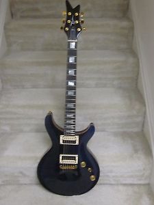 Dean Icon Premium 2000 Flame Blue electric guitar-Czech Republic,new 'old stock'