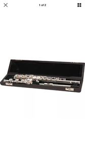 Pearl Flutes 525 Interm Flute Model 525RBE1RB B Foot Offset G with Split E