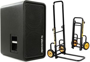 TC Electronic RS212 2x12" 400-Watt Bass Cabinet + Rock N Rolle... - Value Bundle