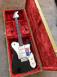 Fender Telecaster Deluxe Triple Humbuckers With Tweed Hard Case.