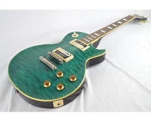 Edwards E-LP-92SD/QM BKTG w/soft case F/S Guiter Bass From JAPAN #A3241