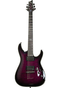 Schecter Hellraiser C-1 RETOURE - Trans Purple Burst