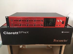Focusrite Clarett 8PreX Thunderbolt Audio Interface