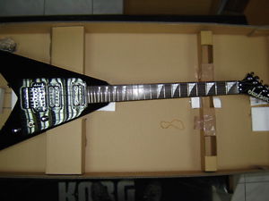 JACKSON KVX10 King V - X Series ELECTRIC GUITAR - BLACK Made in Japan NEW RARE
