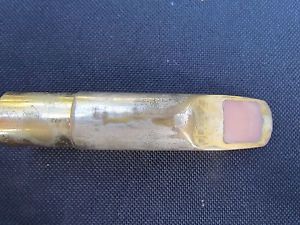 Vintage Dave Guardala 'Studio Alto Gold ' handmade saxaphone mouthpiece # 420