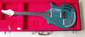 Sitar Electric Jerry Jones Guitars Green Gator New Condition