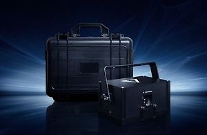 LaserDock Home Laser Show System 1W RGB Laser Projector with Flight Case