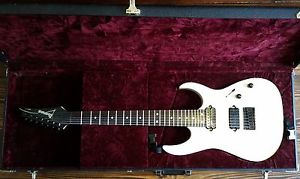 Ibanez rg7621 mij japan 7 string electric guitar 1998 white rg