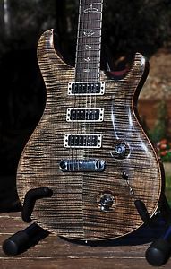 2010 NOS PRS Modern Eagle III 25th Anniversry Narrowfield 10 Top Charcoal Guitar